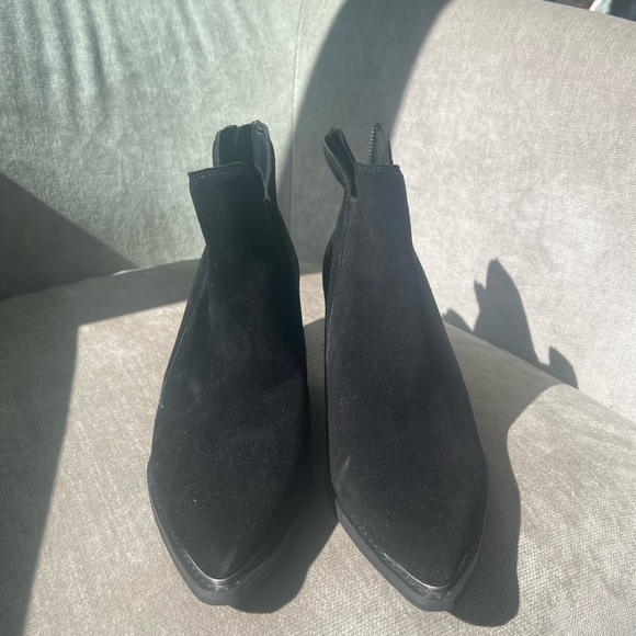 Vintage Havana black suede boots - Picture 4 of 6